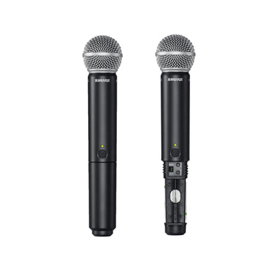 MICROFONO SHURE INALAMBRICO DOBLE DE MANO, BLX288/SM58-J11